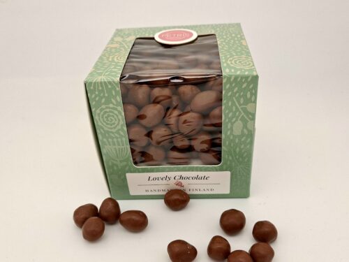 Pienet Suklaapäällysteiset Hasselpähkinät -maitosuklaalla